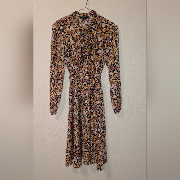 Allegra K Dresses & Skirts - Allegra K Floral Long Sleeve Dress
